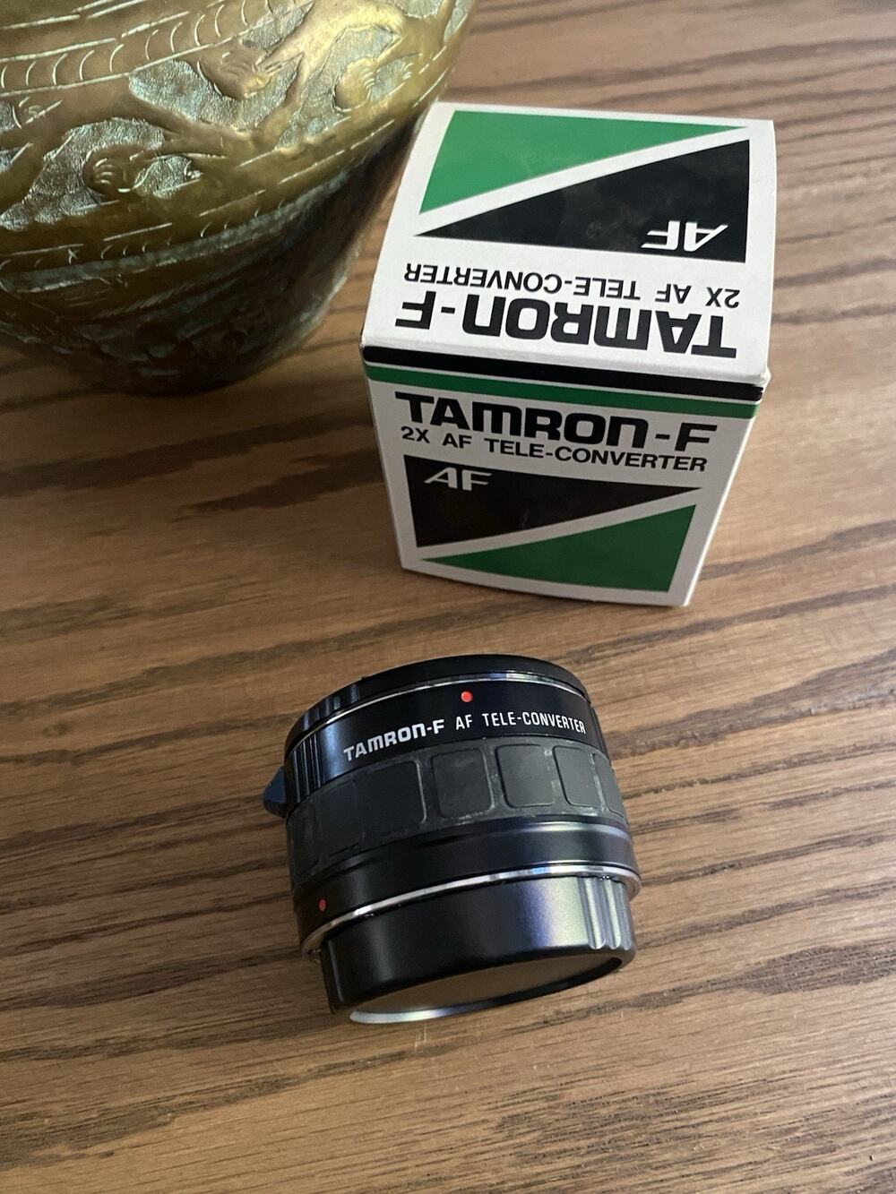 Vintage Tamron 2X AF Tele-Converter Lens for Canon EOS